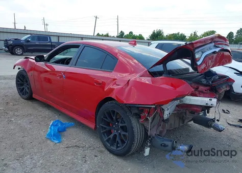 2016 Dodge Charger Srt Hellcat из США, поврежденный, VIN 2C3CDXL9XGH120967